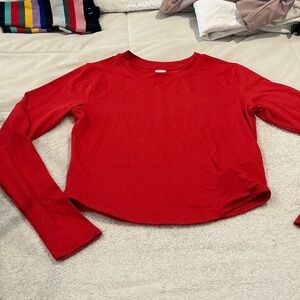 Gilly Hicks Vibrant Red Top